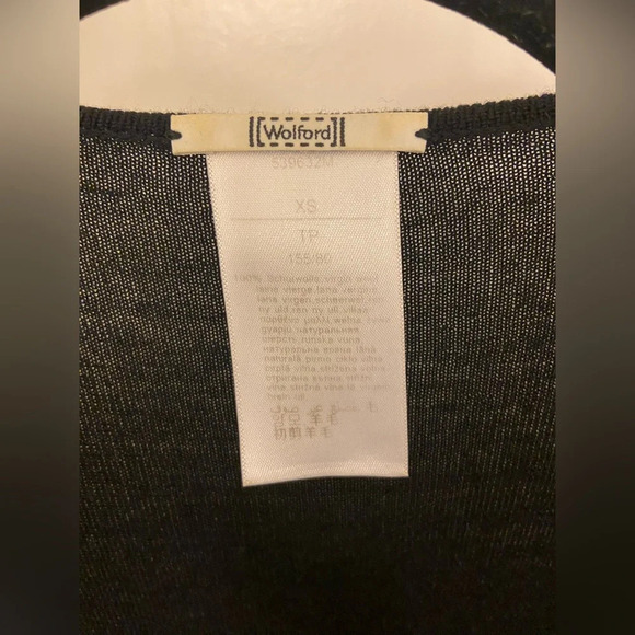 Woldford Virgin Wool Open Cardigan Black Size XS - Picture 3 of 3